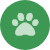 green paw